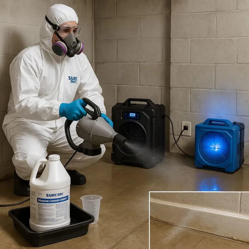 Sanitization and Odor Removal process in Laurys Station, PA